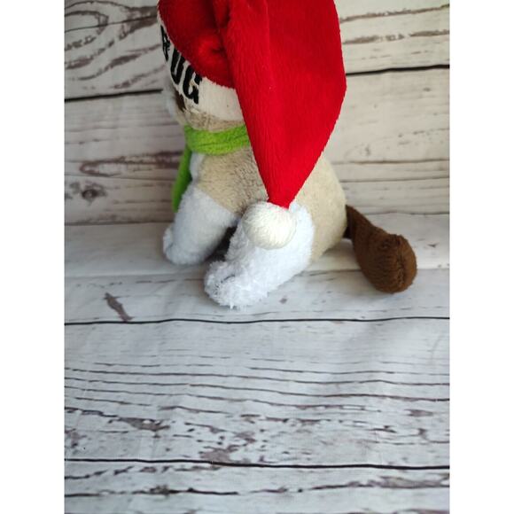 Grumpy Cat Bah Humbug Santa Hat Christmas 7" Plush - Picture 4 of 6